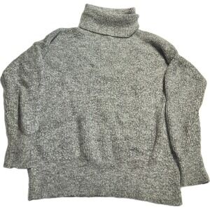 Dreamers by Debut Gray Turtleneck‎ Sweater Women's S/M Cozy Pullover